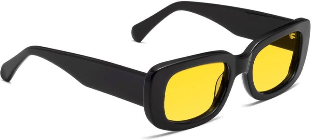 Elligator Black Rectangular Sunglasses ( Pack of 1 ) - Sunglasses | Buy online on ZillyBuy