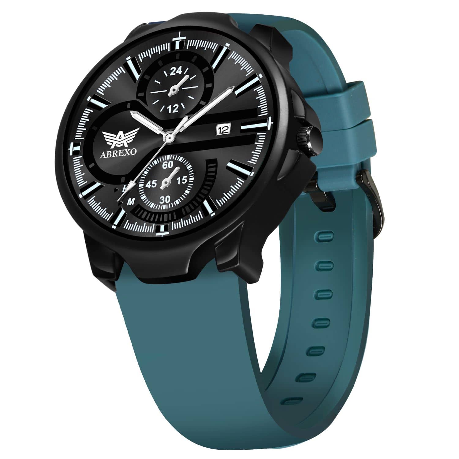 Abrexo Green Silicon Analog Men's Watch