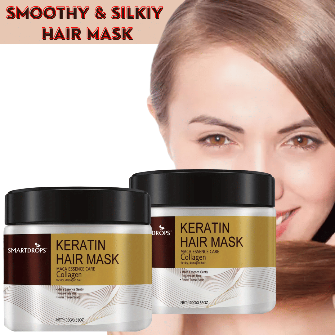 Smartdrops Anti Dandruff Hair Mask For Damaged Hair ( Pack of 2 )