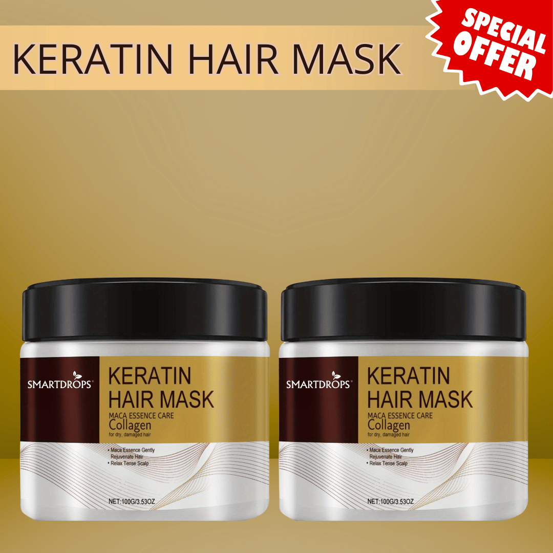 Smartdrops Anti Dandruff Hair Mask For Straight Hair ( Pack of 2 )