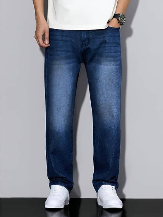 AngelFab Clean Look Men's Jeans - Light Blue ( Pack of 1 ) - Jeans | Buy online on ZillyBuy