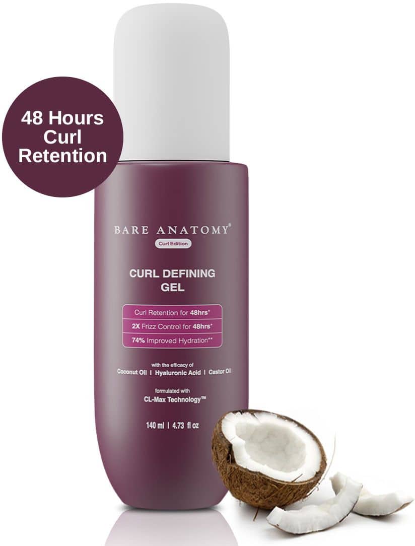 Bare Anatomy Curl Defining Hair Gel , 140 ml
