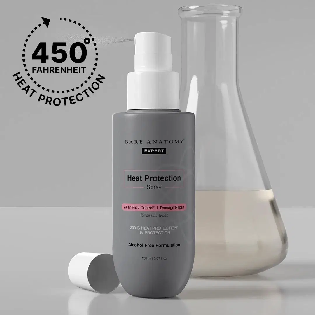 Bare Anatomy Heat Protection Hair Spray, 150 ml