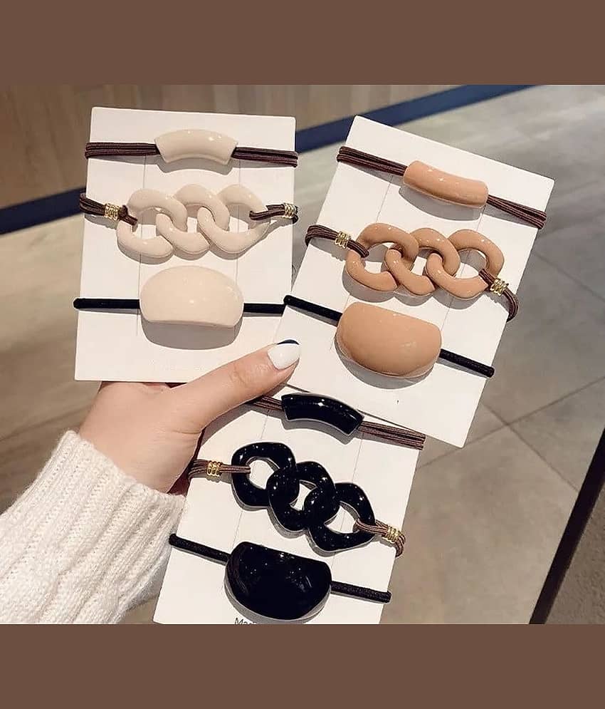Blubby Multi Girls Rubber Band ( Pack of 9 ) - Jewellery Sets | Buy online on ZillyBuy