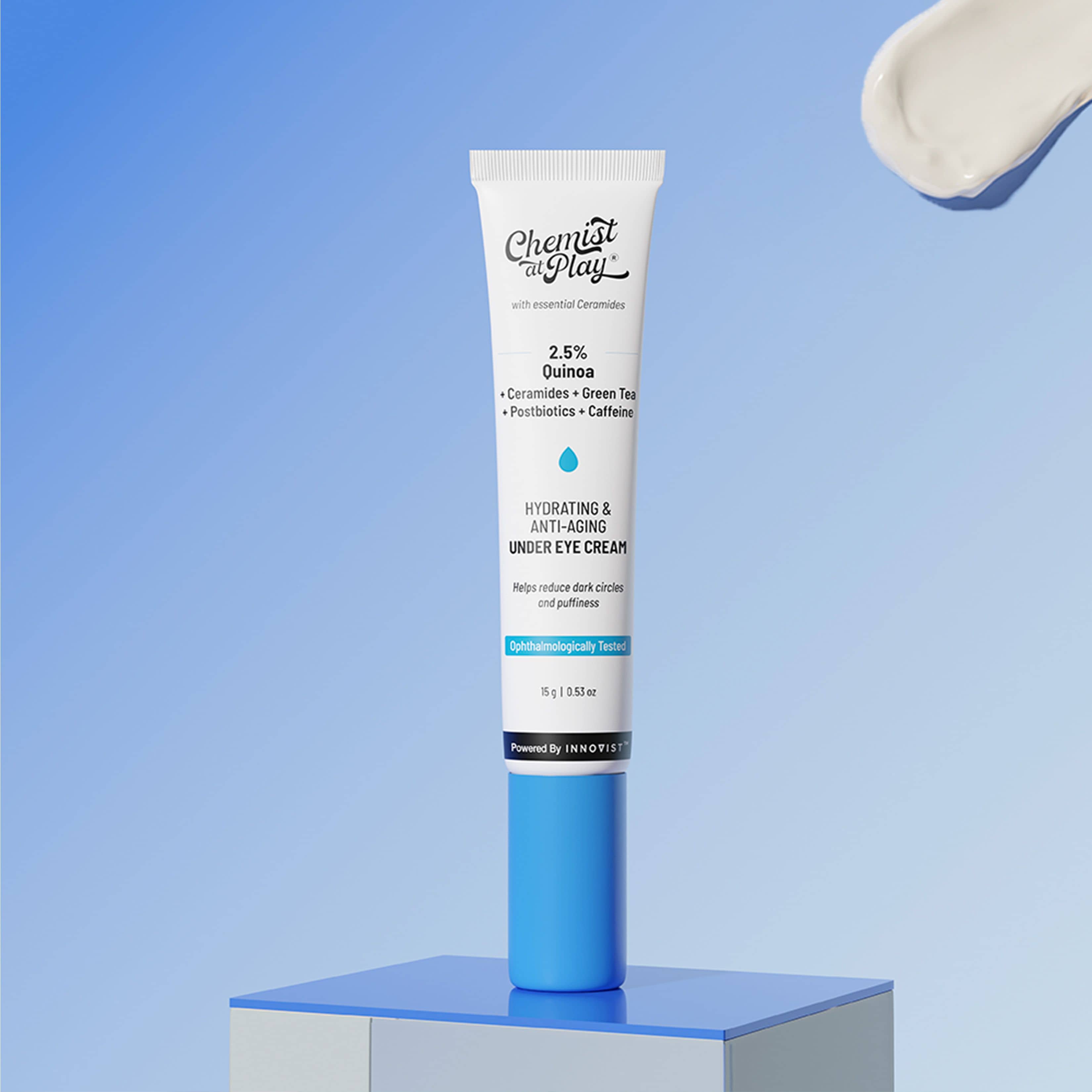 Chemist at Play Under Eye Cream with Quinoa Extract For Dark Circles, 15 g - Makeup - Eyes | Buy online on ZillyBuy
