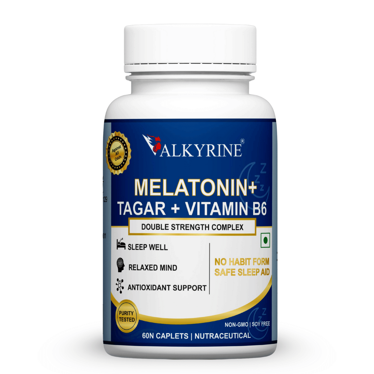 VALKYRINE Melatonin Capsule 60 no.s Pack Of 1