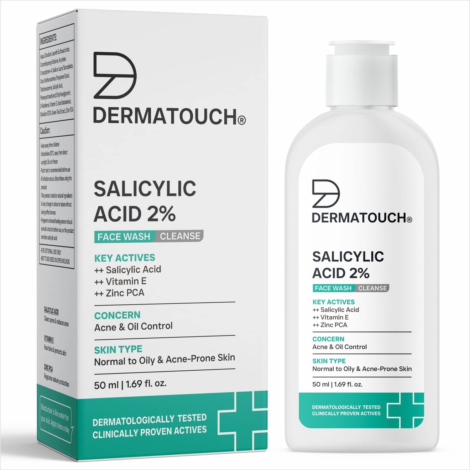 Dermatouch - Acne or Blemishes Removal Face Wash For All Skin Type ( Pack of 1 )