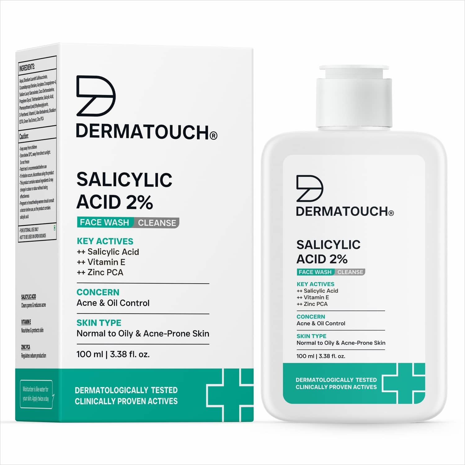Dermatouch - Acne or Blemishes Removal Face Wash For All Skin Type ( Pack of 1 )