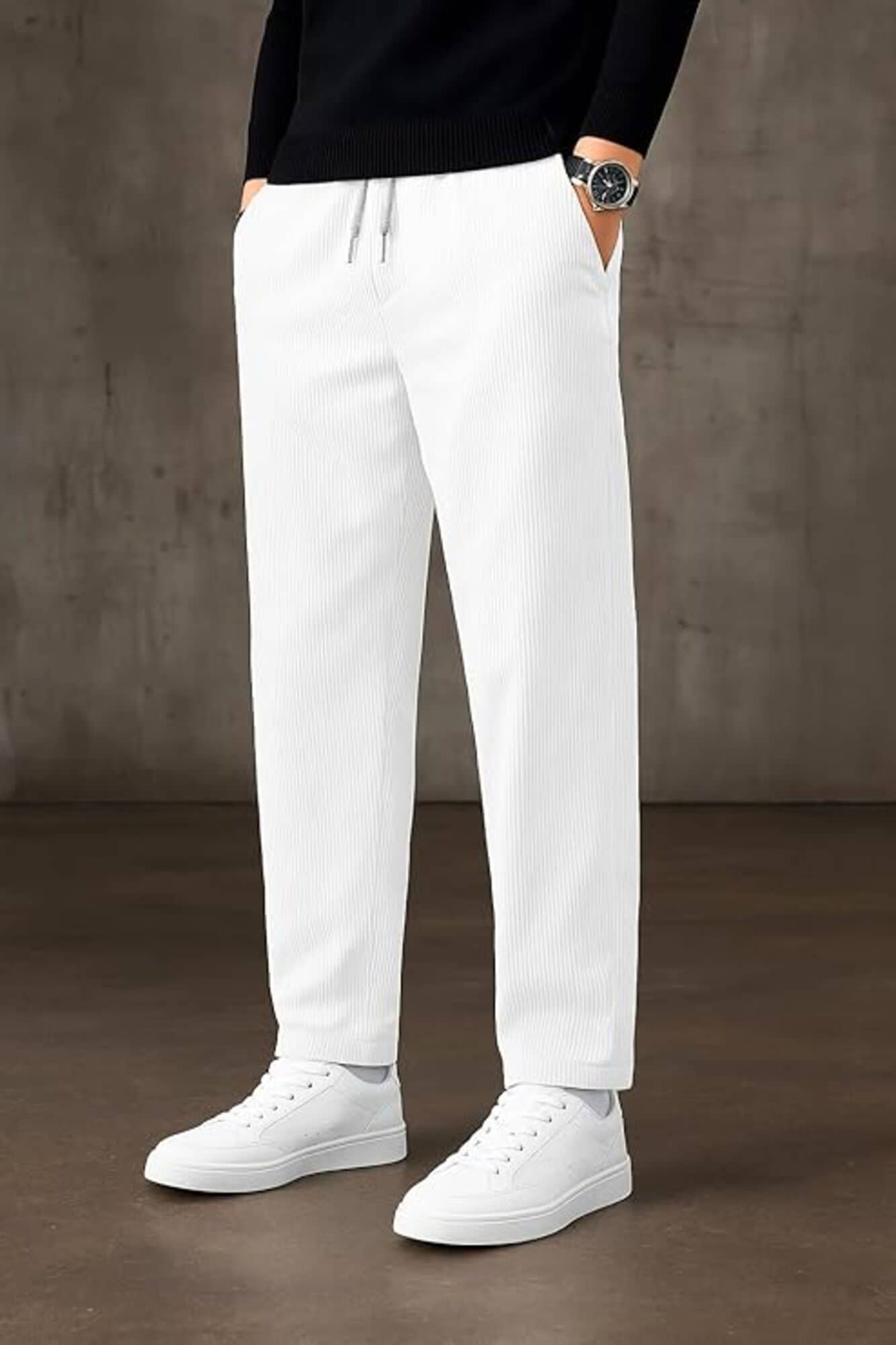 KITWELL Regular Men's Trouser - White ( Pack of 1 ) - Trousers | Buy online on ZillyBuy