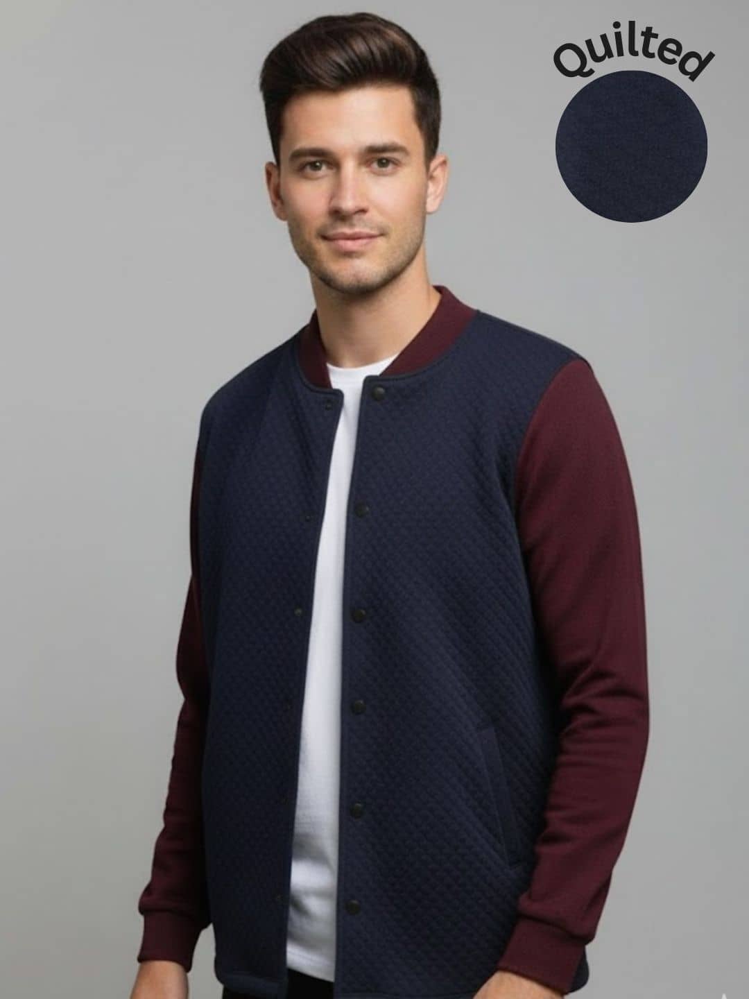 Rigo Cotton Blend Men's Casual Jacket - Navy ( Pack of 1 ) - Jackets & Coats | Buy online on ZillyBuy