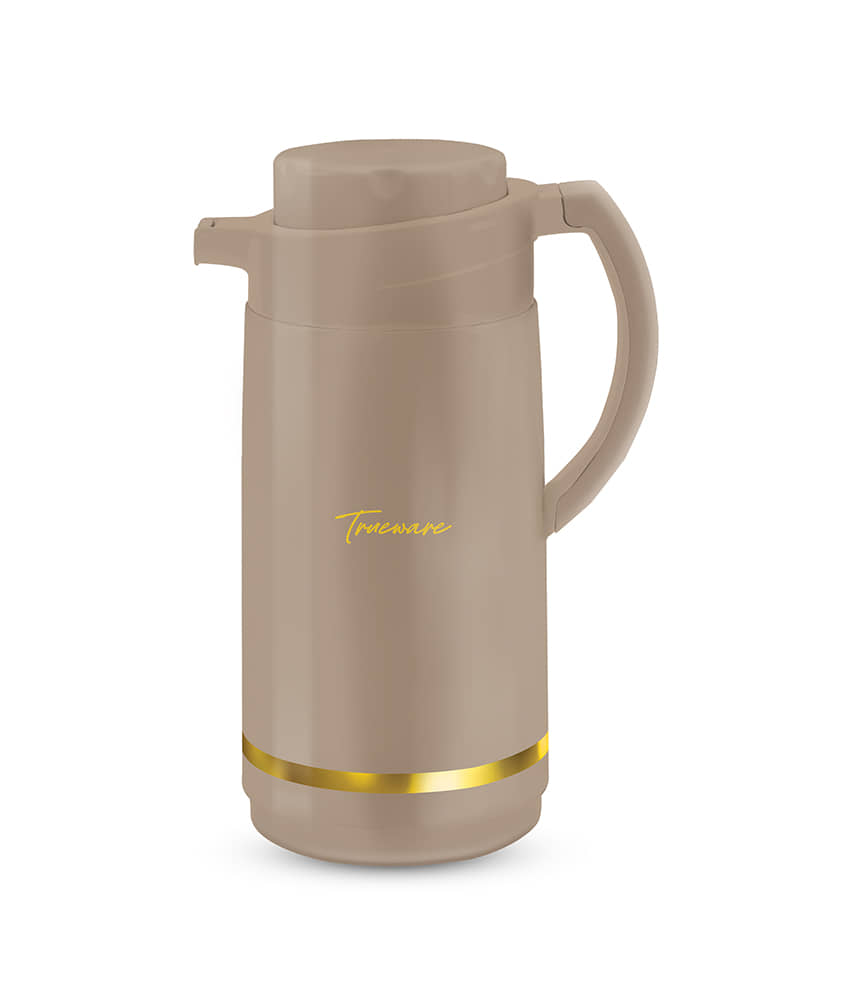 Trueware Jupiter Inner Steel Pink Plastic Flask ( 1500 ml )