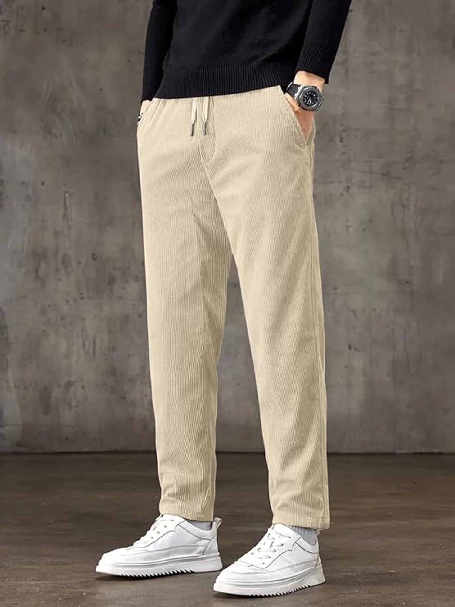 bluecorp enterprise Regular Men's Trouser - White ( Pack of 1 ) - Trousers | Buy online on ZillyBuy