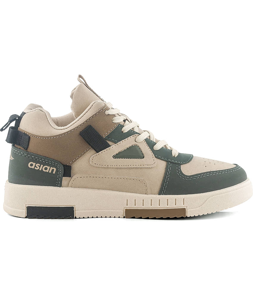 Buy ASIAN TARZAN-11 Beige Men's Sneakers - Image 6