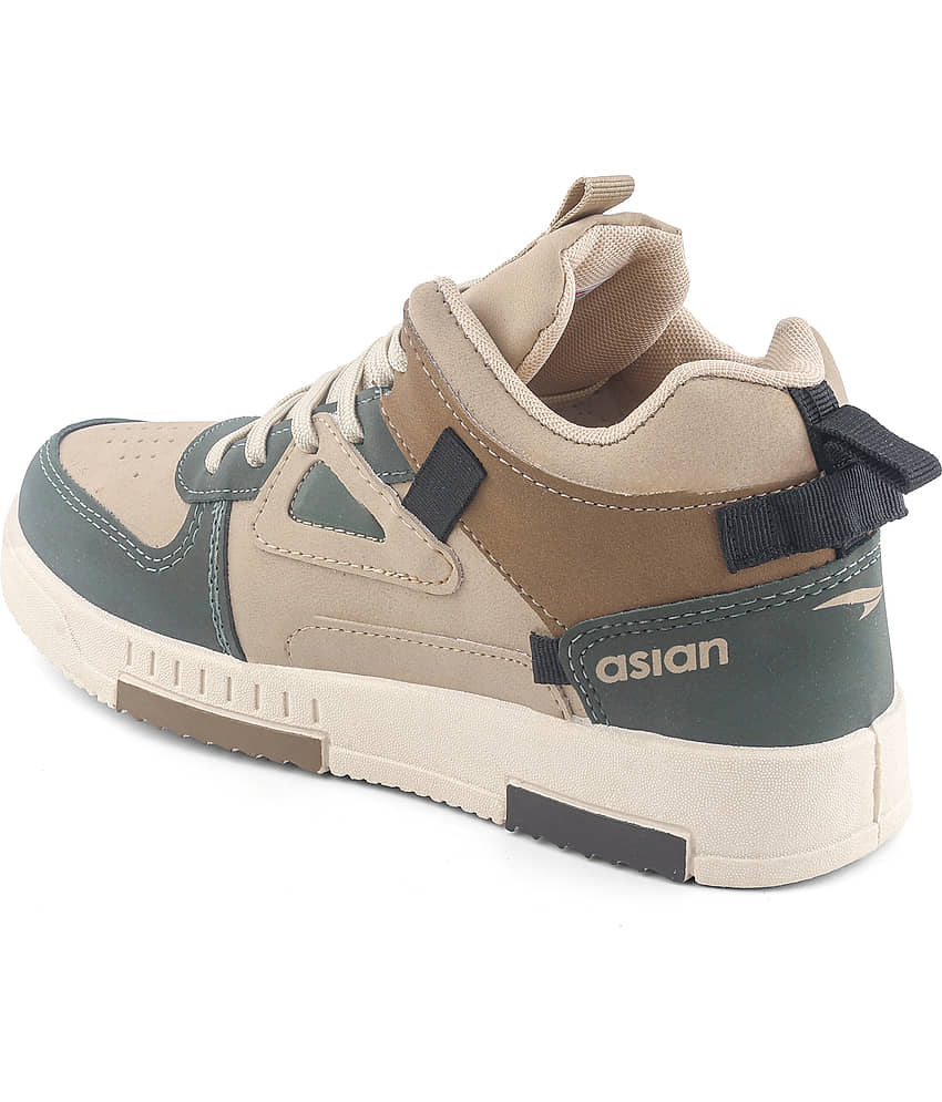 Buy ASIAN TARZAN-11 Beige Men's Sneakers - Image 7
