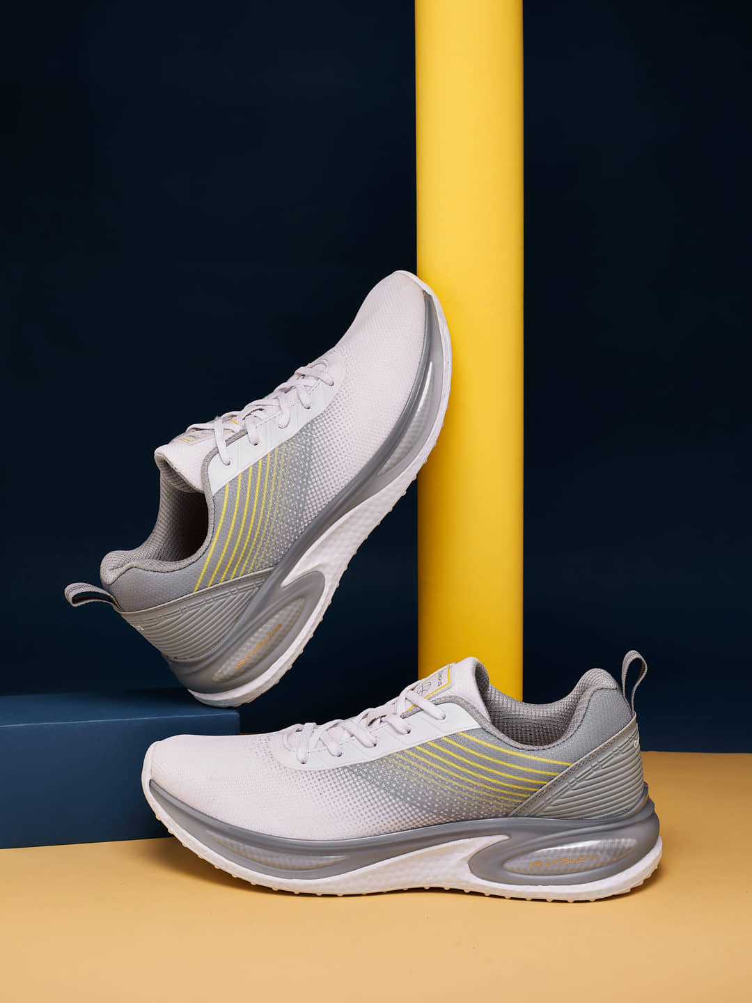 Campus CLASH White Men's Sports Running Shoes - Sports Shoes | Buy online on ZillyBuy