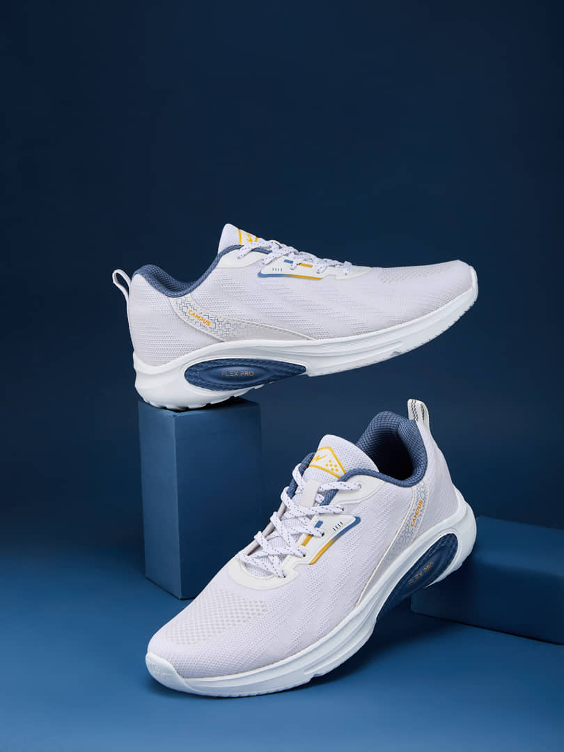 Campus FADE White Men's Sports Running Shoes - Sports Shoes | Buy online on ZillyBuy