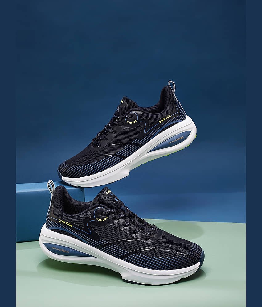 Campus GLITCH Navy Men's Sports Running Shoes - Sports Shoes | Buy online on ZillyBuy