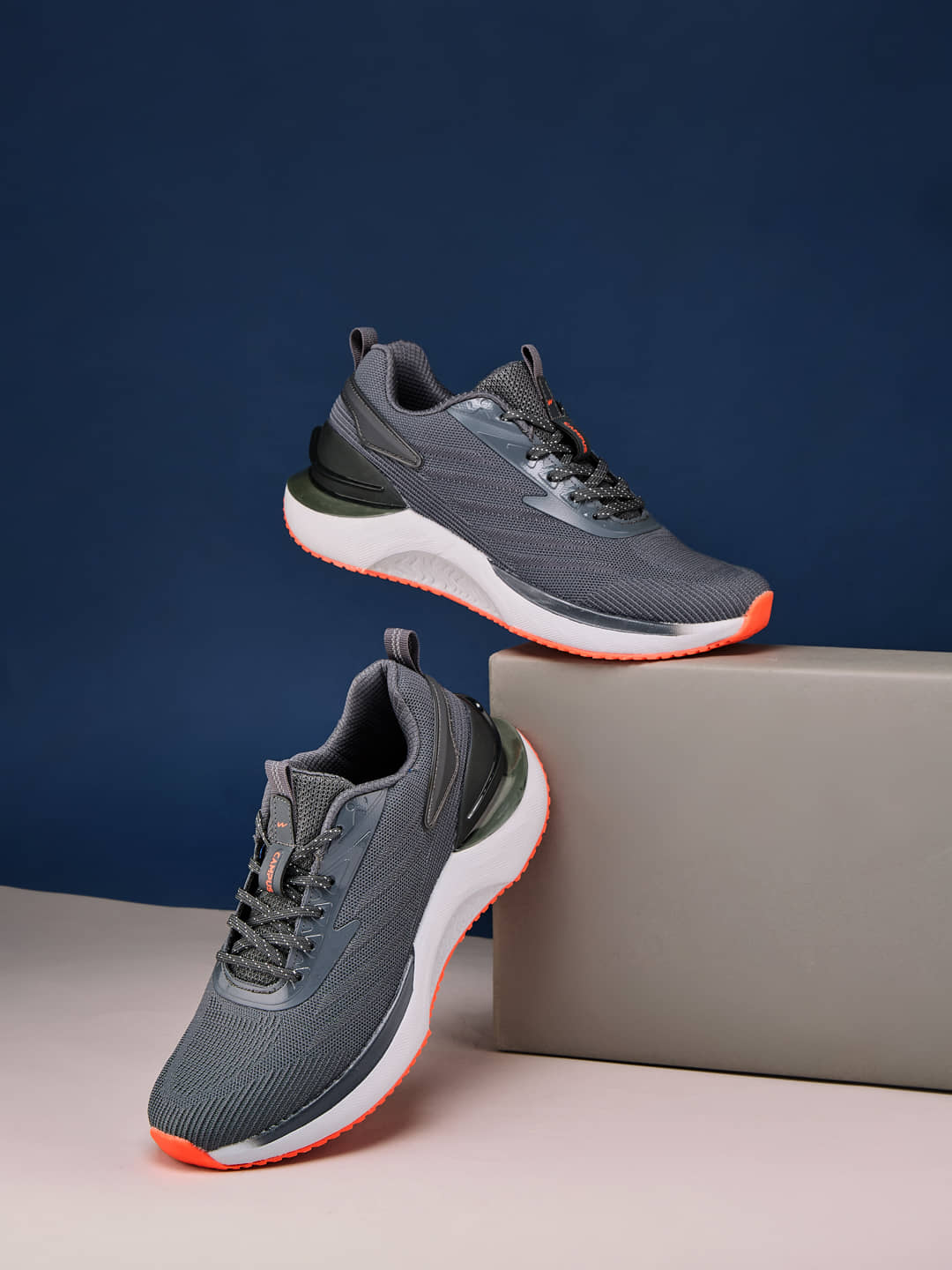 Campus GLOAM Dark Grey Men's Sports Running Shoes - Sports Shoes | Buy online on ZillyBuy