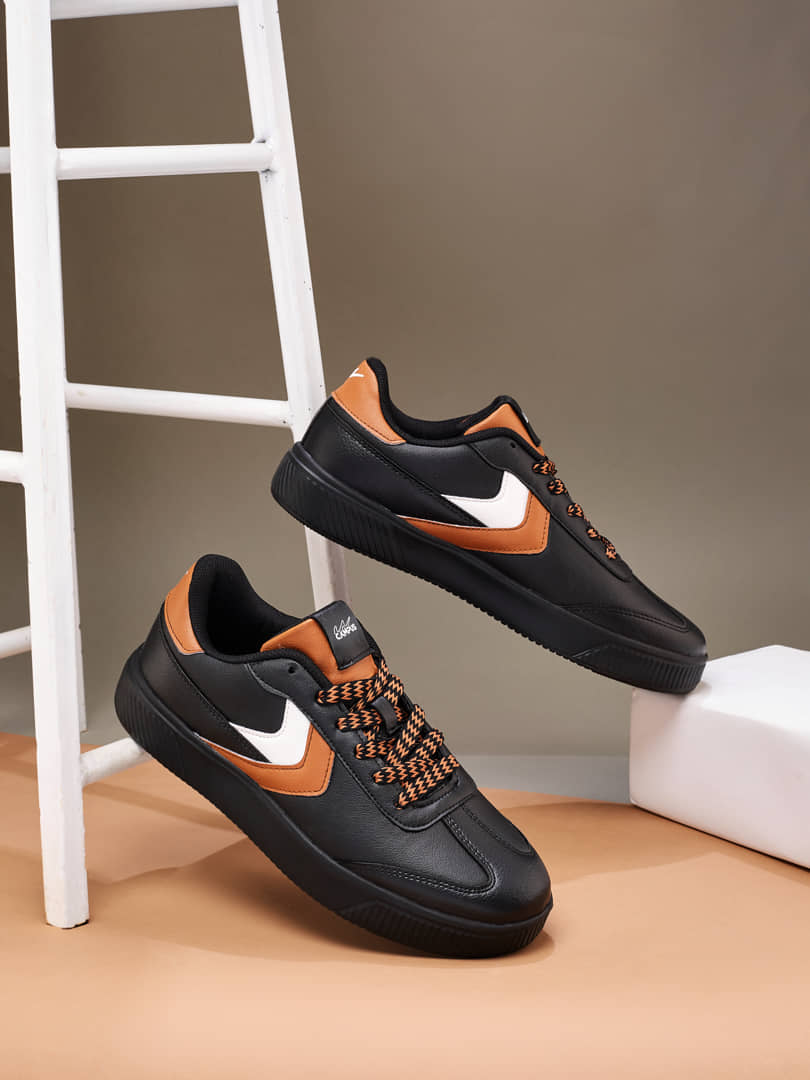 Campus OG-43 Black Men's Sneakers - Casual Shoes | Buy online on ZillyBuy