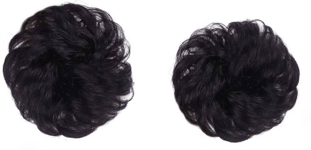 Blubby Black Bun ( Pack of 2 ) - Jewellery Sets | Buy online on ZillyBuy