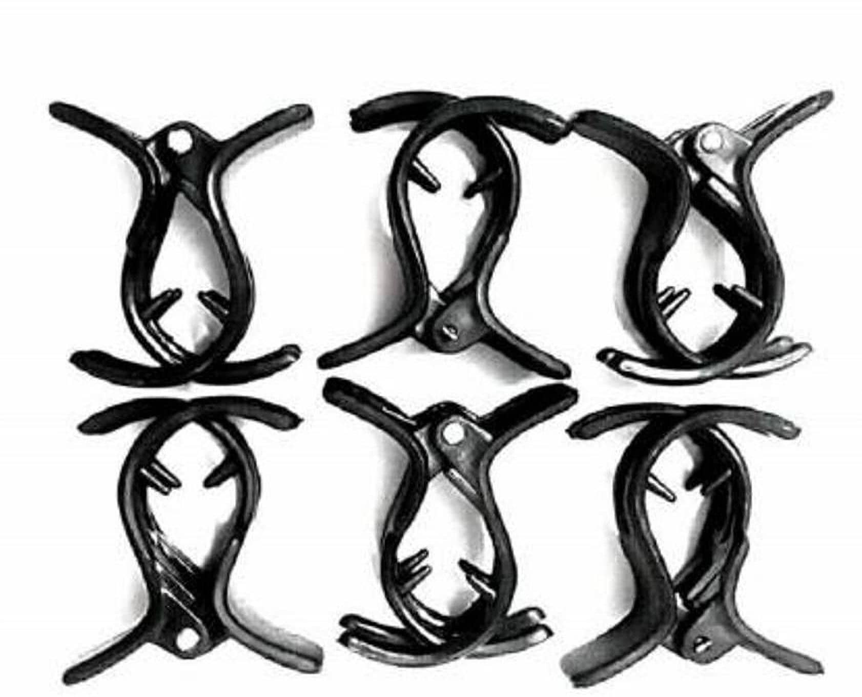 Blubby Black Hair Clip ( Pack of 6 ) - Jewellery Sets | Buy online on ZillyBuy