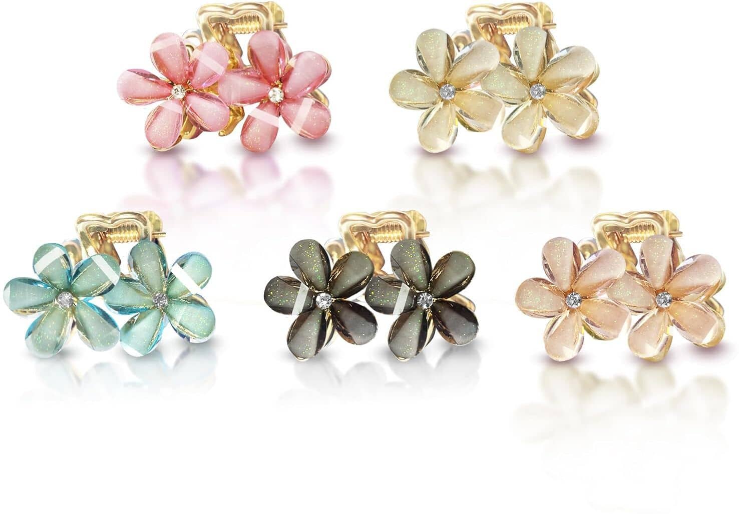 Blubby Multi Hair Claw ( Pack of 5 ) - Jewellery Sets | Buy online on ZillyBuy