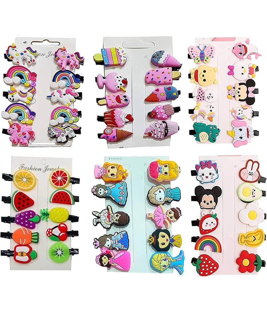 Blubby Multi Hair Clip ( Pack of 20 ) - Jewellery Sets | Buy online on ZillyBuy