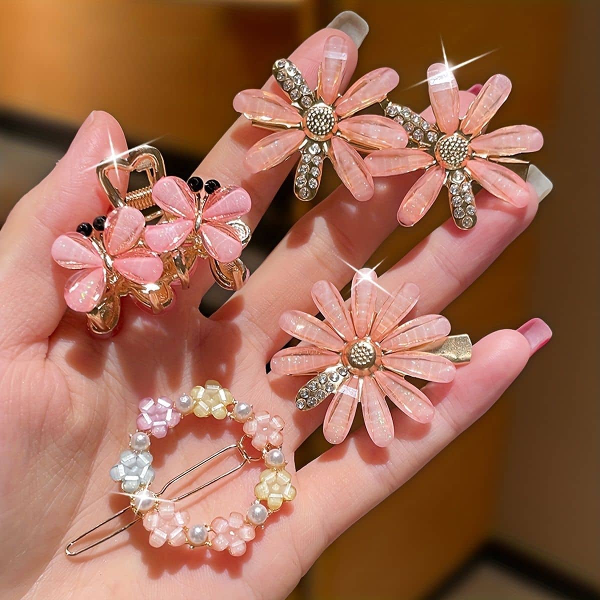 Blubby Multi Hair Pin ( Pack of 4 ) - Jewellery Sets | Buy online on ZillyBuy
