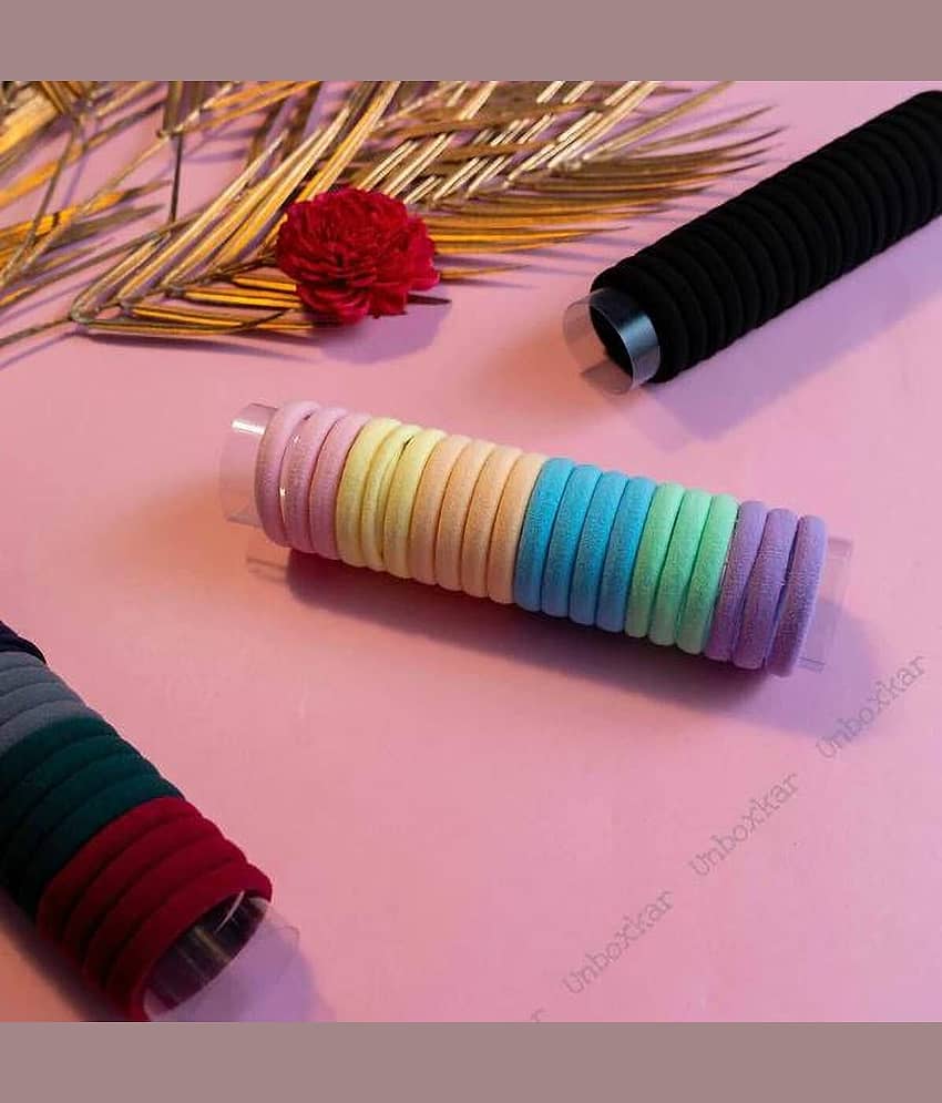 Blubby Multi Rubber Band ( Pack of 2 ) - Jewellery Sets | Buy online on ZillyBuy