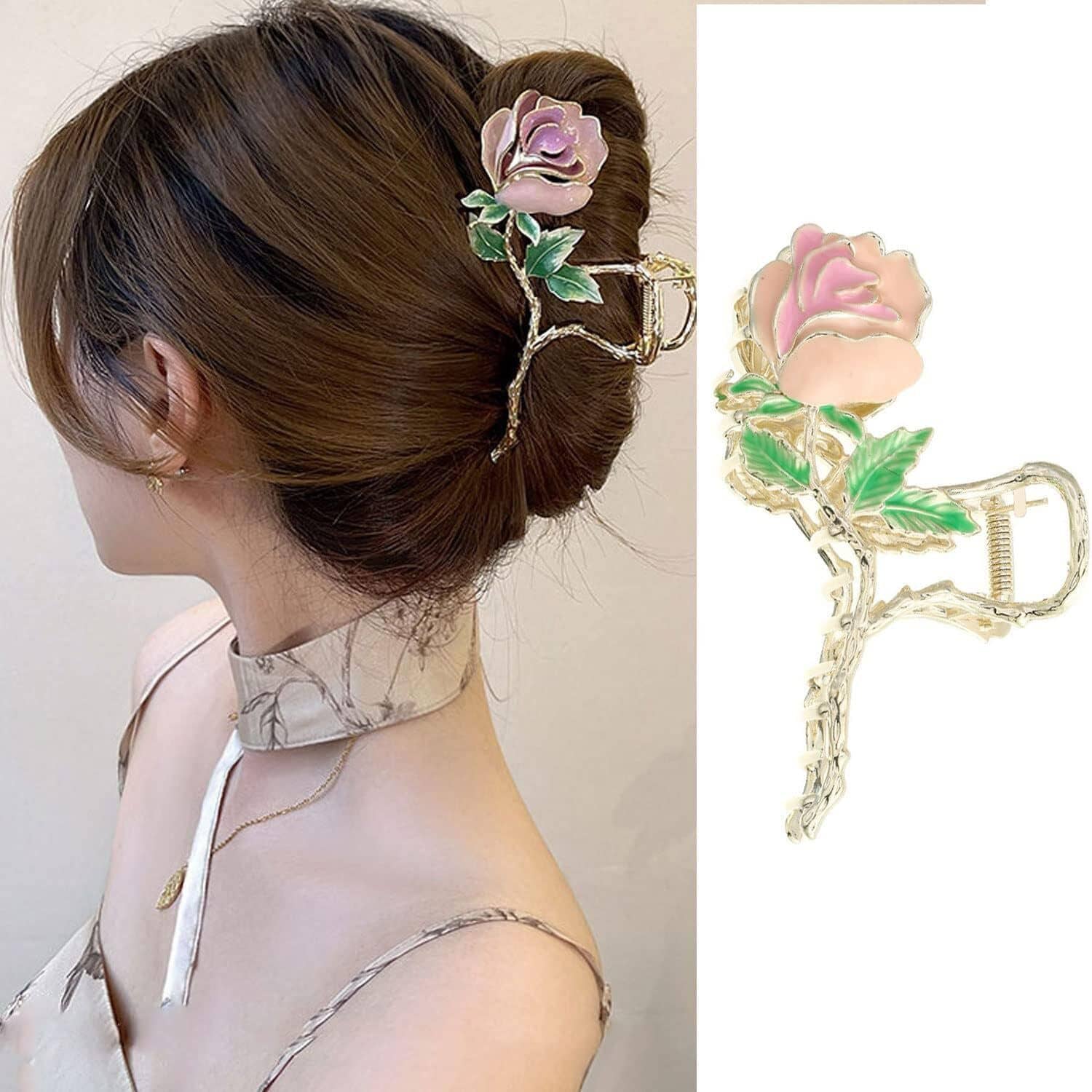 Blubby Pink Hair Claw ( Pack of 1 ) - Jewellery Sets | Buy online on ZillyBuy