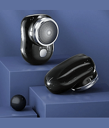 THMT Mini Shaver Unisex Black Corded Beard Trimmer With 10 minutes Runtime