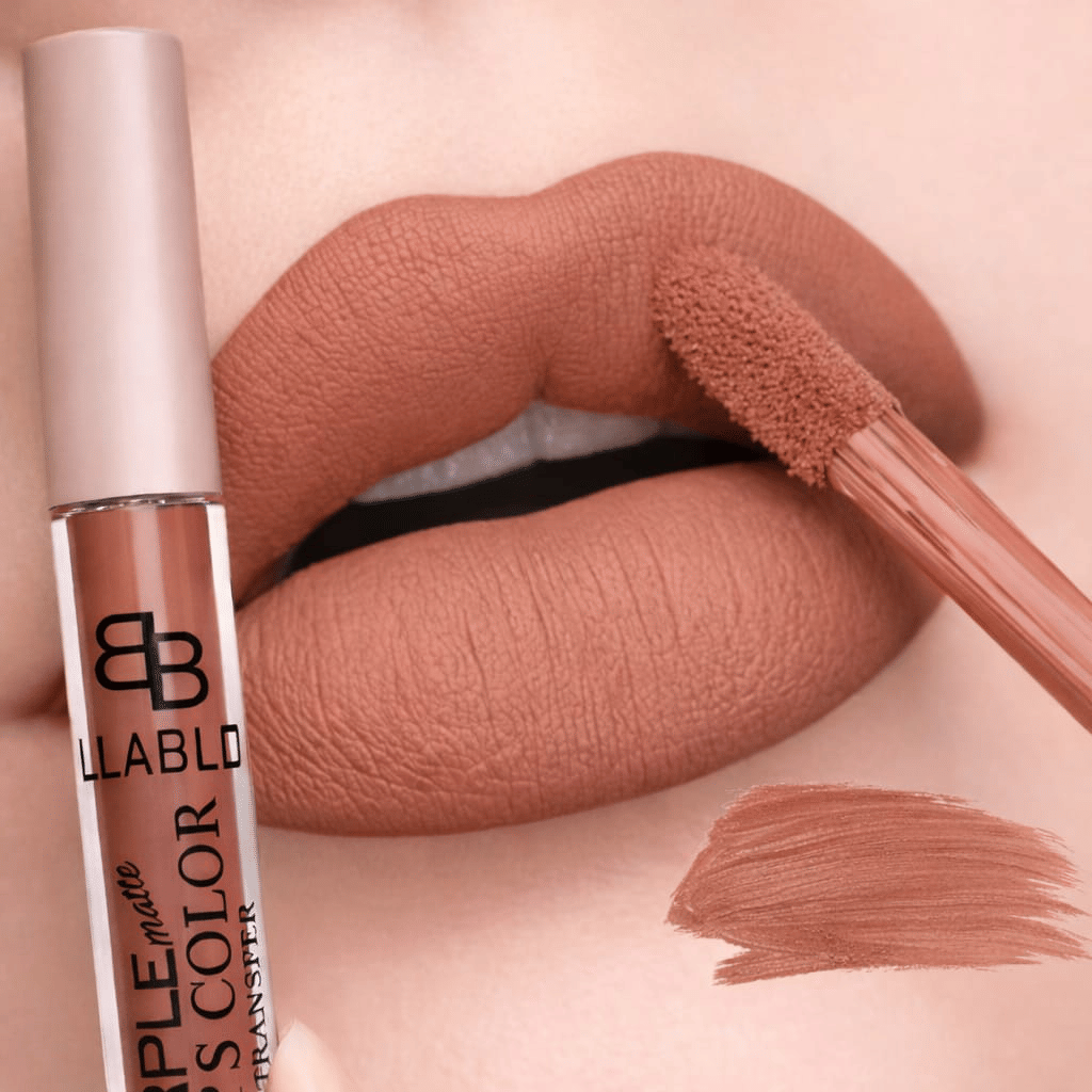 BELLABLOOM Nude Brown Matte Waterproof Liquid Lipstick ( Pack of 1 )