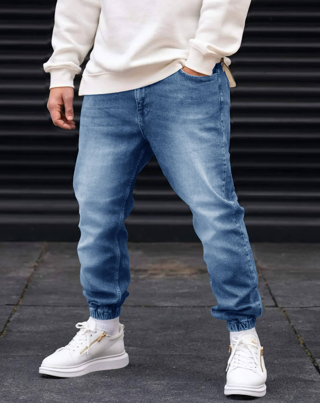 Eyebogler Clean Look Men's Jeans - Indigo Blue ( Pack of 1 ) - Jeans | Buy online on ZillyBuy