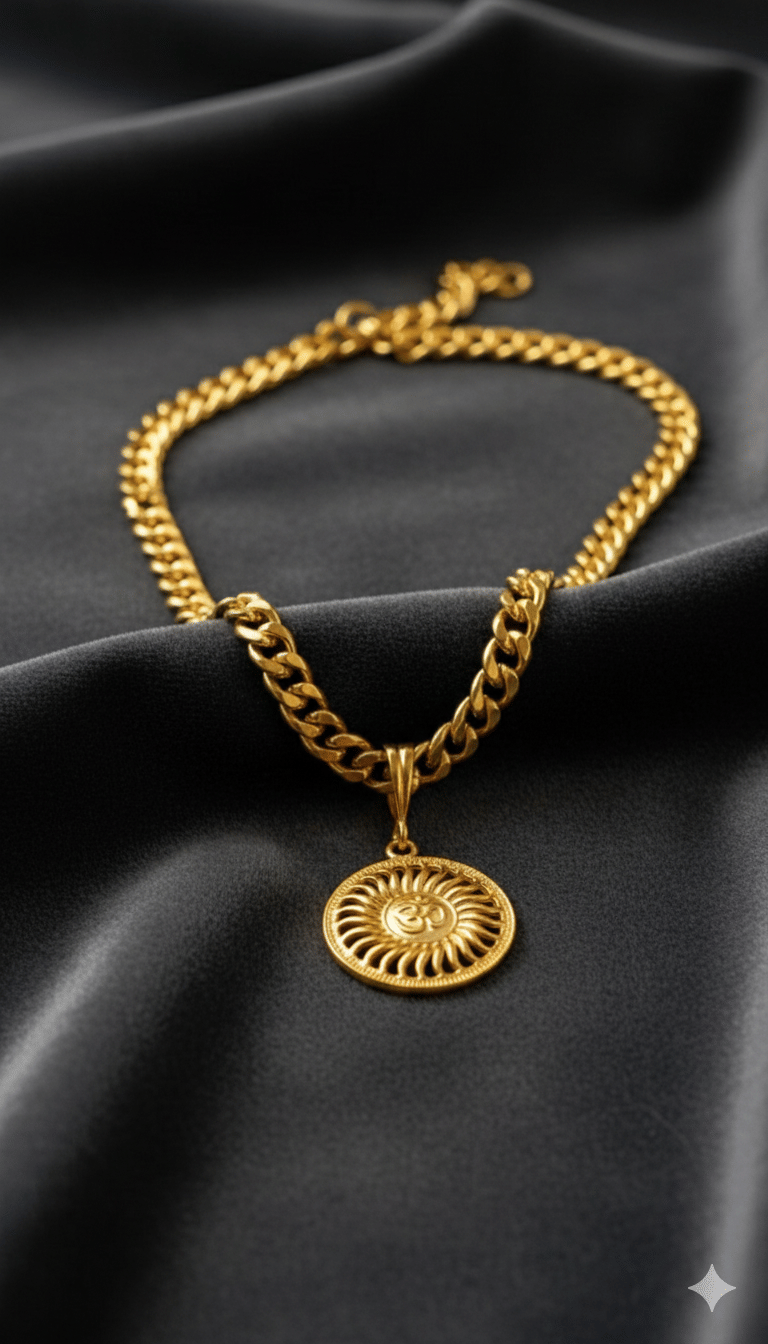 MGSV Gold Men's Religious Mala ( Pack of 1 ) - Jewellery Sets | Buy online on ZillyBuy