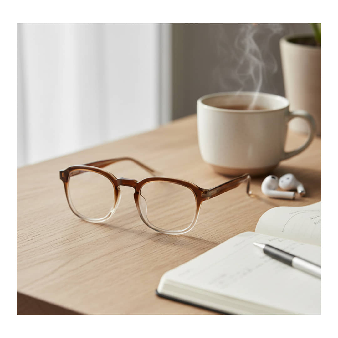 Admire Multicolor Full Rim Round Computer Glasses ( Pack of 1 )