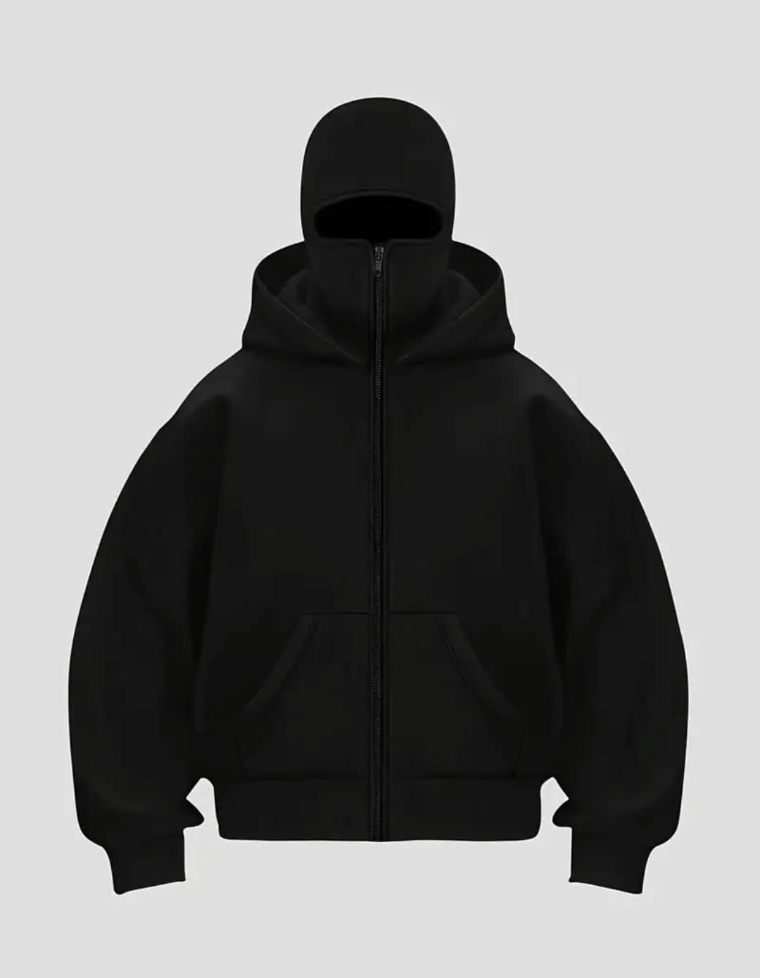 Deslizar Fleece Hooded Men's Sweatshirt - Black ( Pack of 1 )