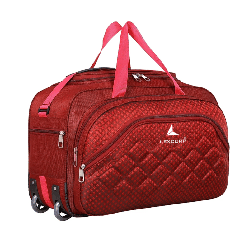 LEXCORP 60 Ltrs Blue Polyester Duffle Bag