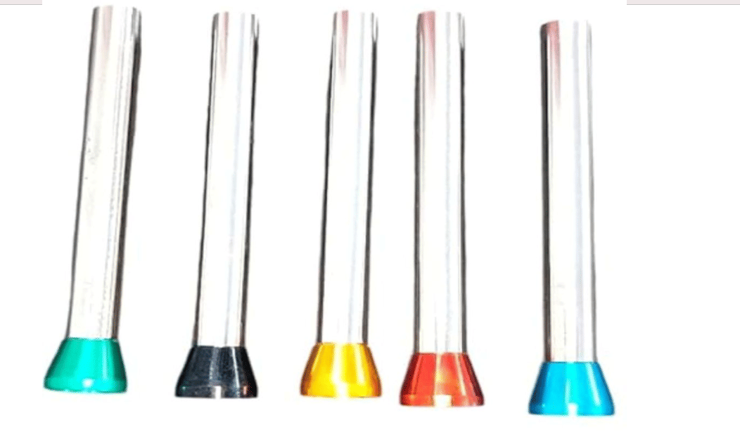Puff Smart Steel Bong Shooter Filters 8cm Steel Outside Fitting Hookah Mouth Tip