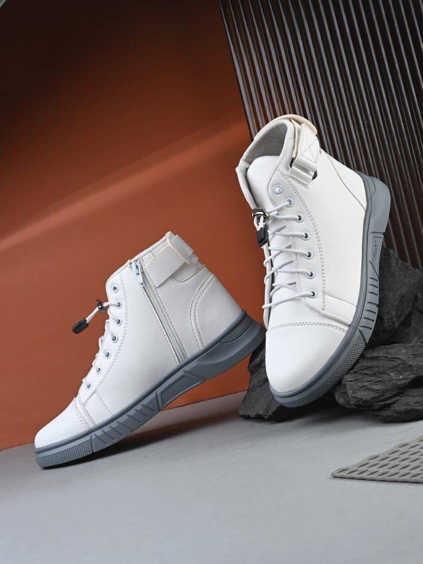 Rising Wolf White Men's Chelsea Boots