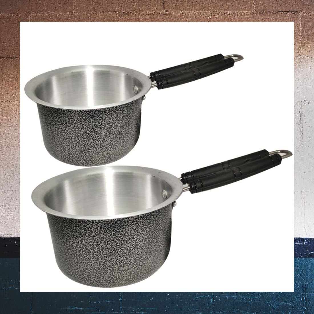 bartan hub Sauce Pan Enamle Aluminium Sauce Pan Heavy Bottom without Lid 19 cm Diameter 1.5 Ltr - Cookware | Buy online on ZillyBuy