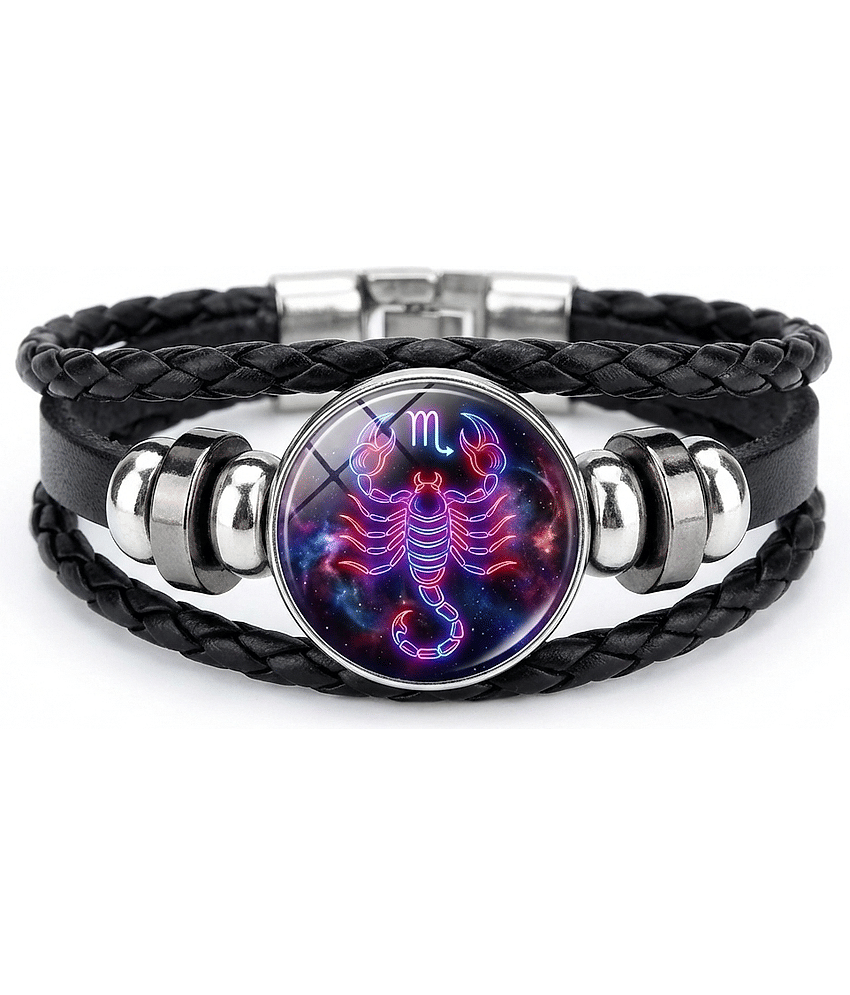 Fadiso Fashion Black Bracelet ( Pack of 1 ) - Bangles & Bracelets | Buy online on ZillyBuy