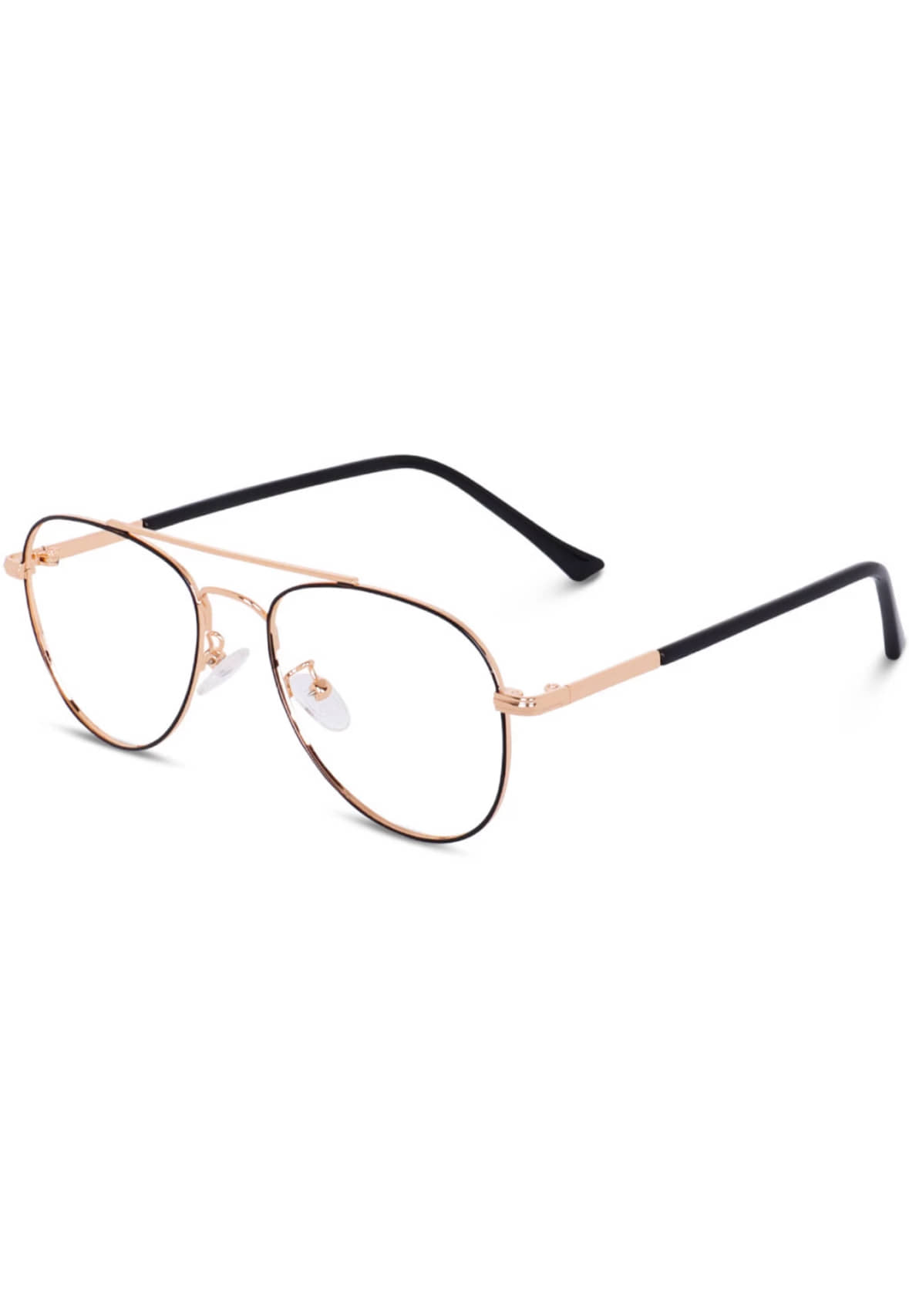 Admire Gold Full Rim Pilot Computer Glasses ( Pack of 1 )