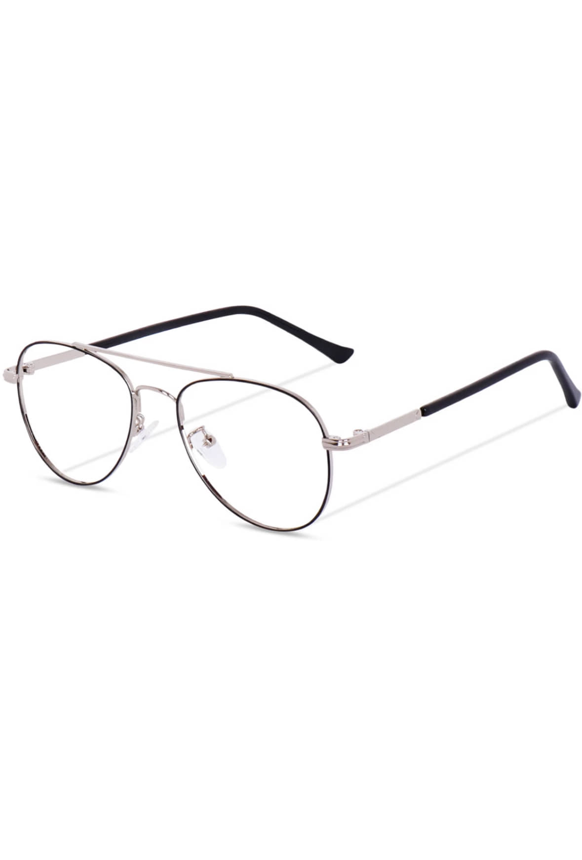 Admire Silver Full Rim Pilot Computer Glasses ( Pack of 1 )