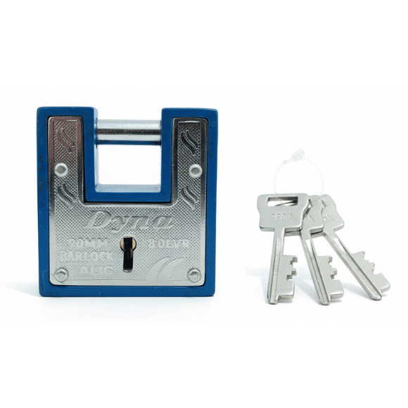 Malaikah Dyna 5G | Heavy Duty 90mm Main Door Lock | 10-Lever Anti-Theft Mechanism | Durable Gate & Shutter Lock | Includes 3 Keys
