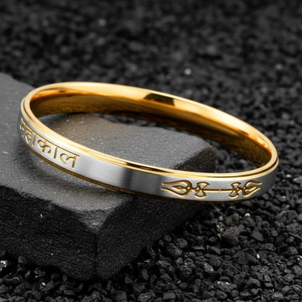 Style Wind Silver Kada ( Pack of 1 ) - Bangles & Bracelets | Buy online on ZillyBuy