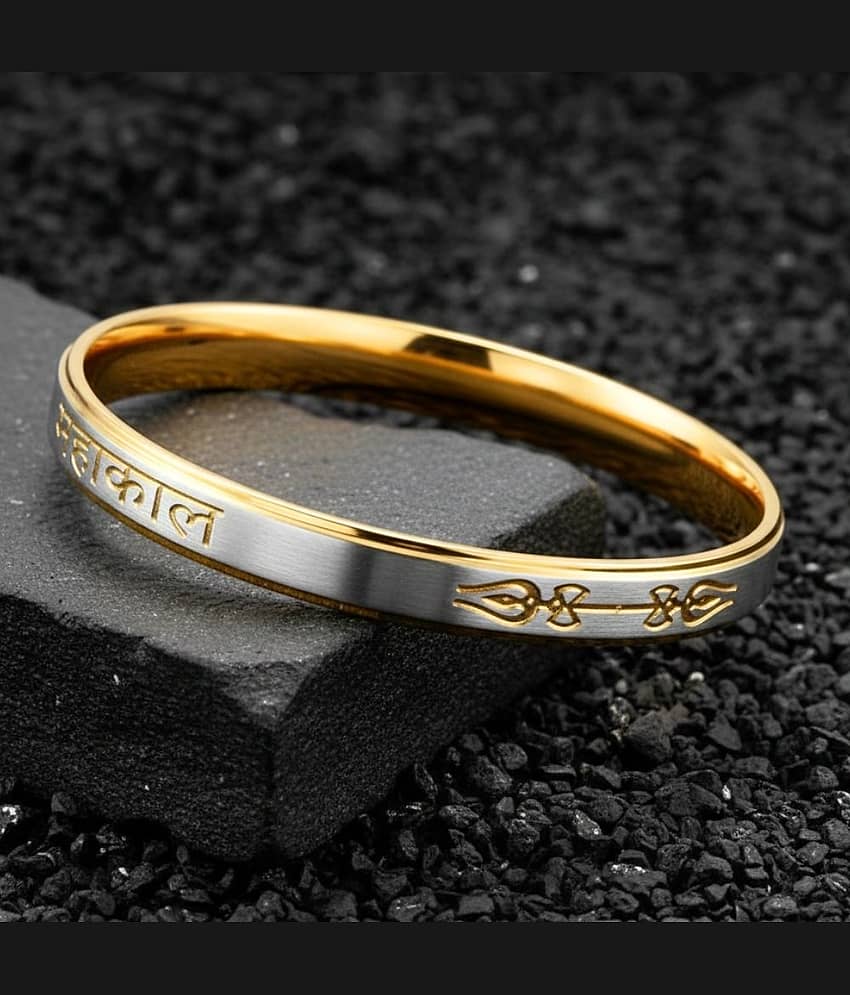 Style Wind Silver Kada ( Pack of 1 ) - Bangles & Bracelets | Buy online on ZillyBuy