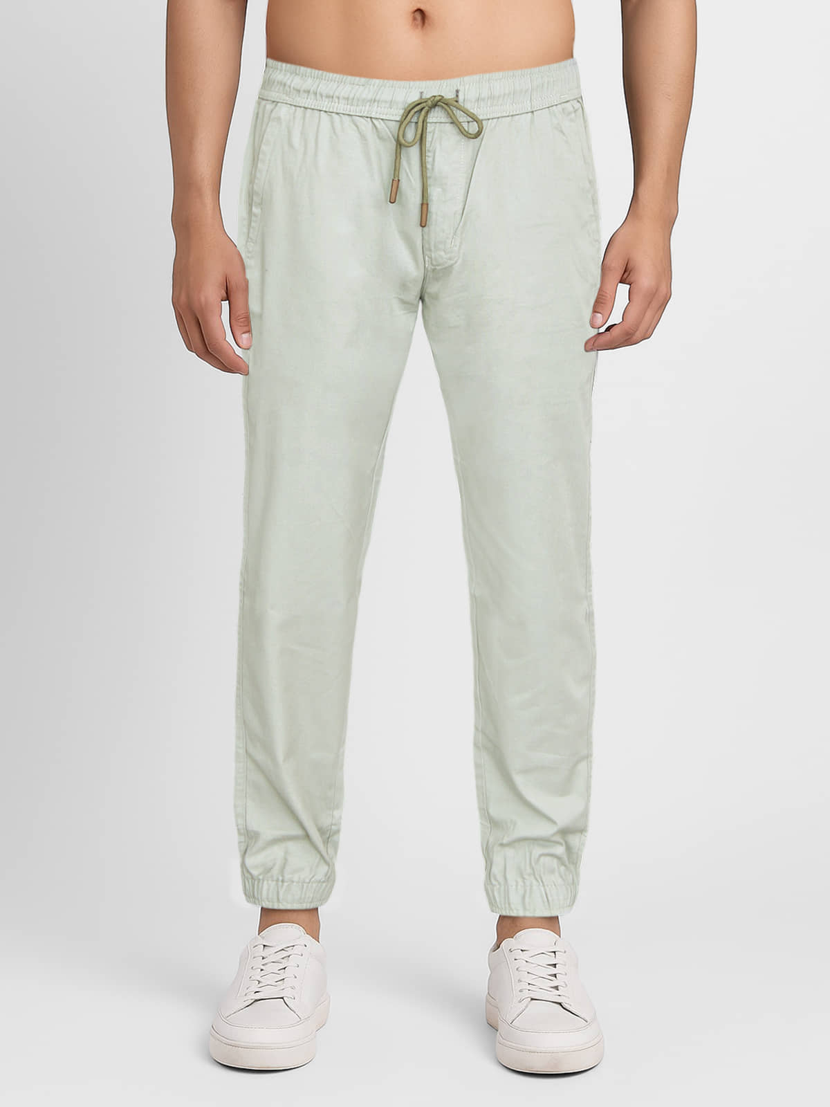 plounge Slim Men's Joggers - Off White ( Pack of 1 ) - Trousers | Buy online on ZillyBuy