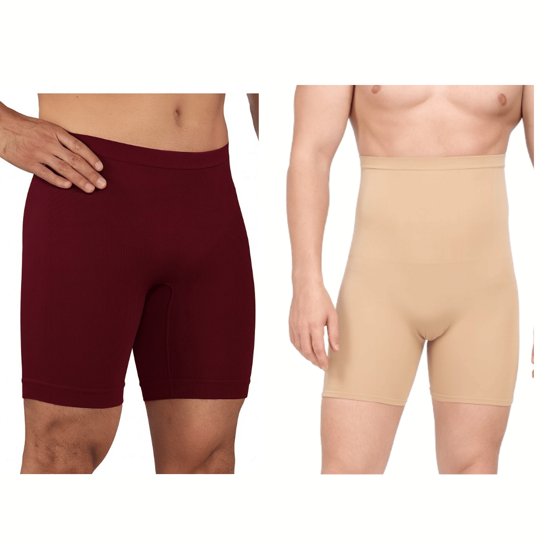 Pia Trends Pack of 2 Men's Tummy Shaper ( Multi ) - Shapewear | Buy online on ZillyBuy