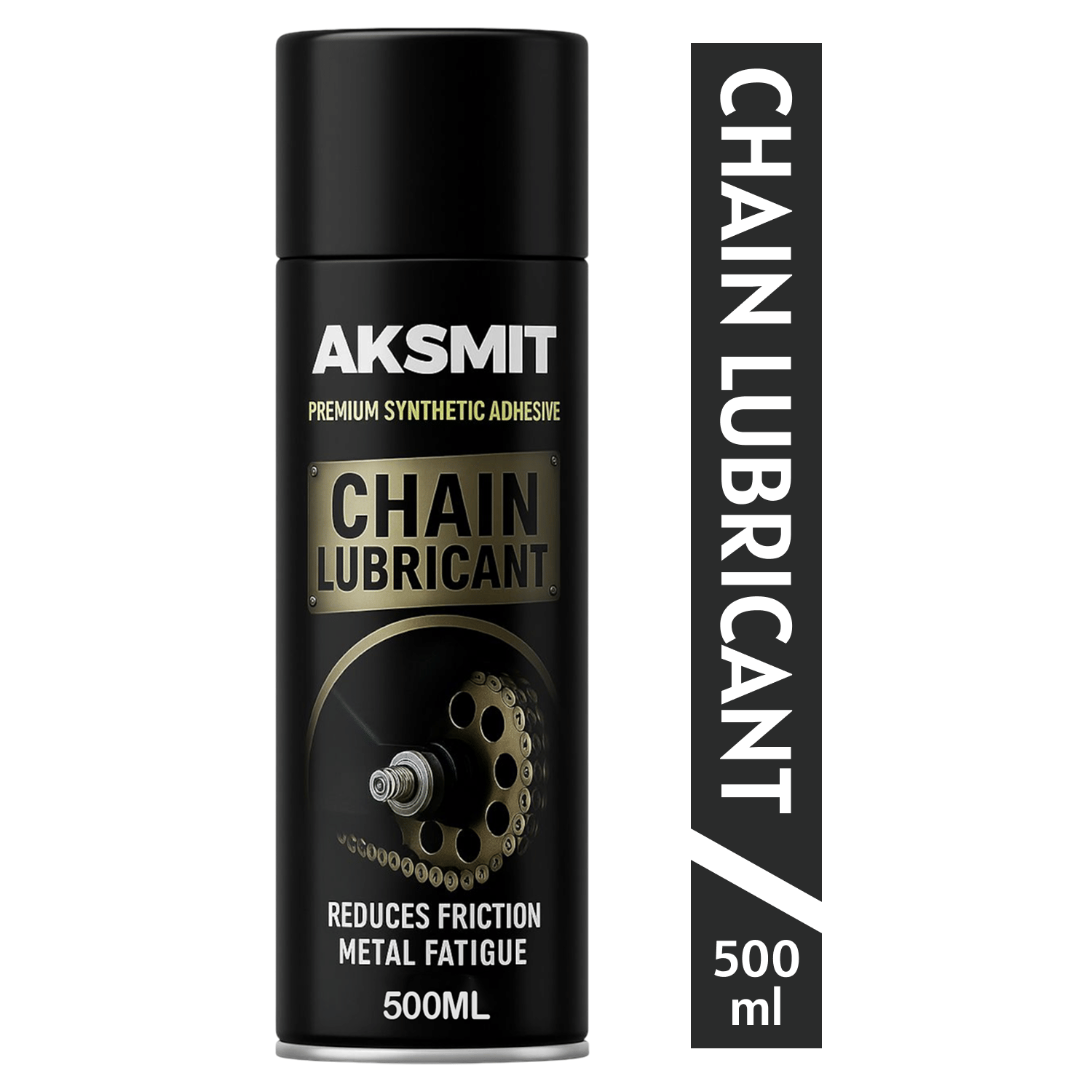 Chain Lube Aerosol Spray 500 ml |Provides Lubrication and corrosion protection of Chain & sprockets for Bikes, Motorbikes, Cars| Avoid Sling Off & Prevent Chain breakage | Extended Chain Life