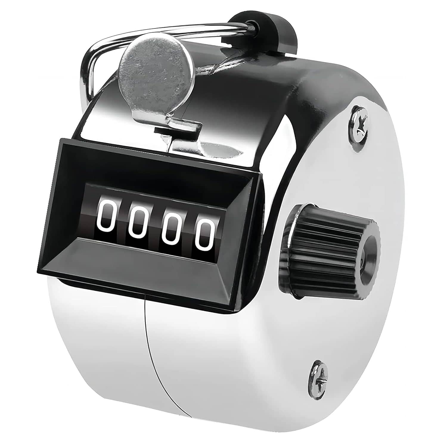 Tally Counter, 4-Digit Metal Hand Finger Counter for Jaap Counter, Tasbeeh Counter, Counting, Knitting, Coaching Golf, Lap, Fishing (Pack of 1) - Stationery | Buy online on ZillyBuy